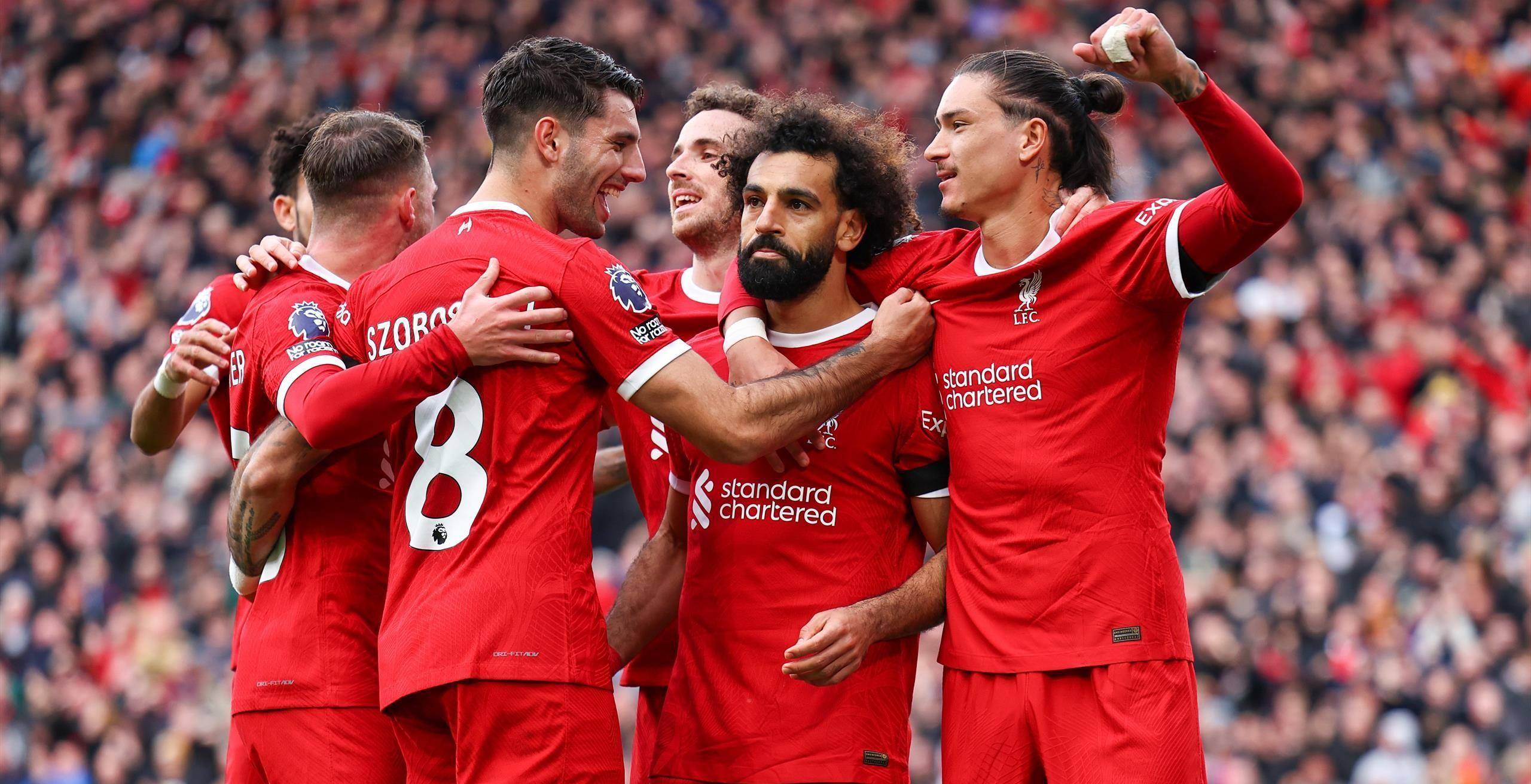 利物浦双星表现亮眼,助球队取胜 利物浦双星表现亮眼,助球队取胜